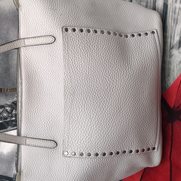 Rebecca Minkoff Gray Pebbled Leather Tote - Picture 2 of 16